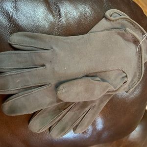 Vintage leather gloves